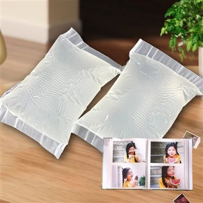 Adhésif thermofusible pour reliure d'album photo